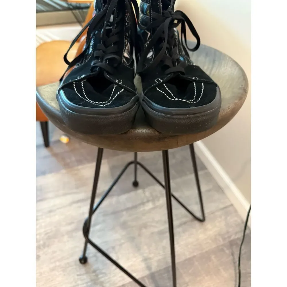 Vans X Disney Villains Sk8-Hi 100th Anniversary Sneakers 9.5 Mens 11 Women’s EUC